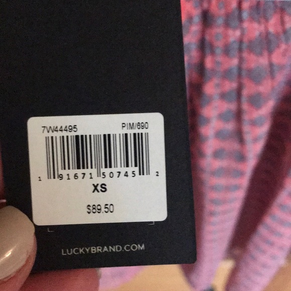 Lucky brand blouse size ca - Picture 3 of 5